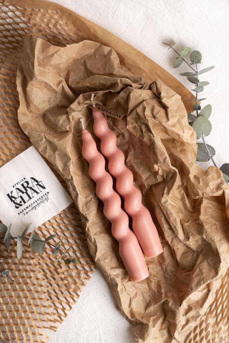 SET // ZAG // pastellkerzen