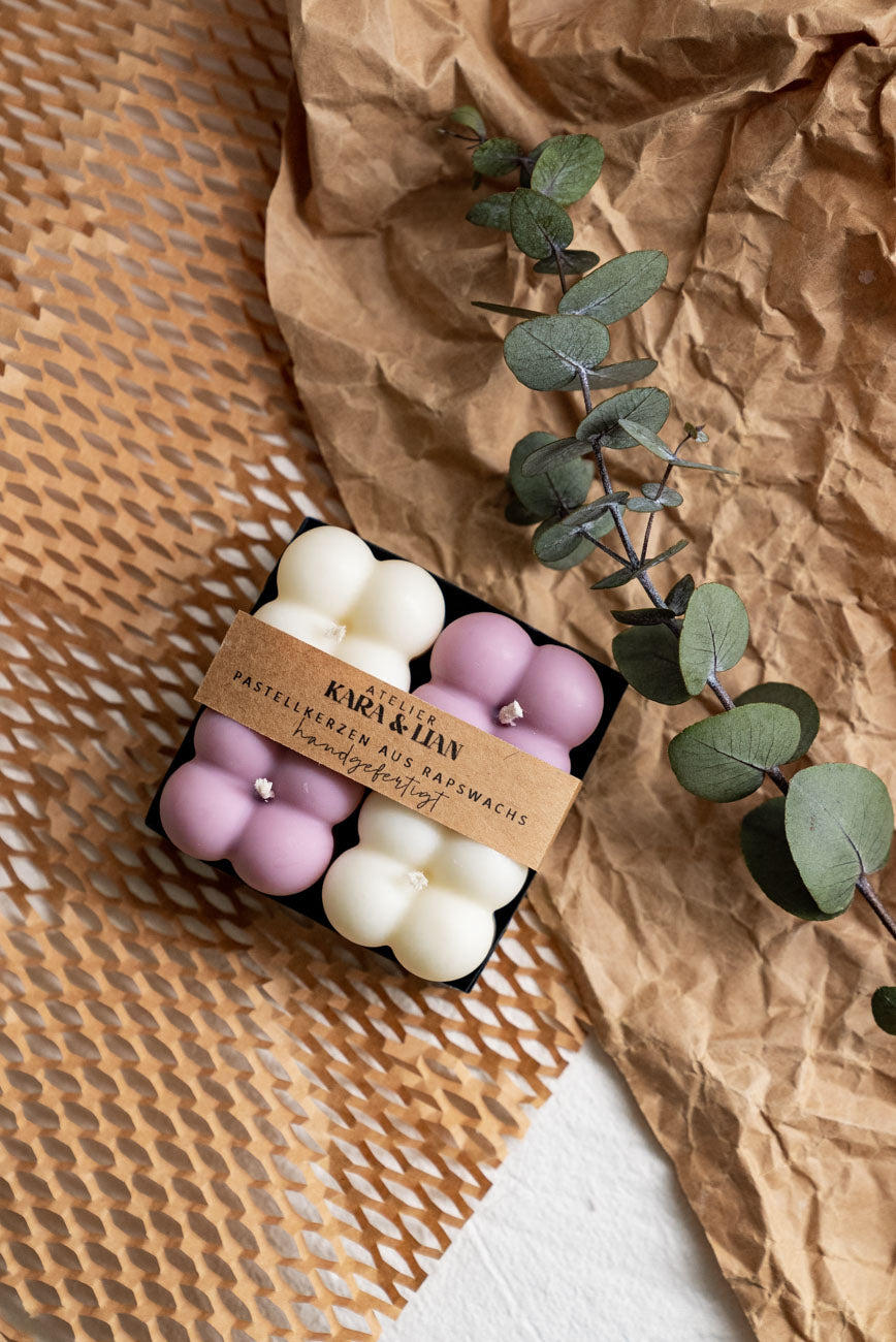 BLE minis// pastellkerzen