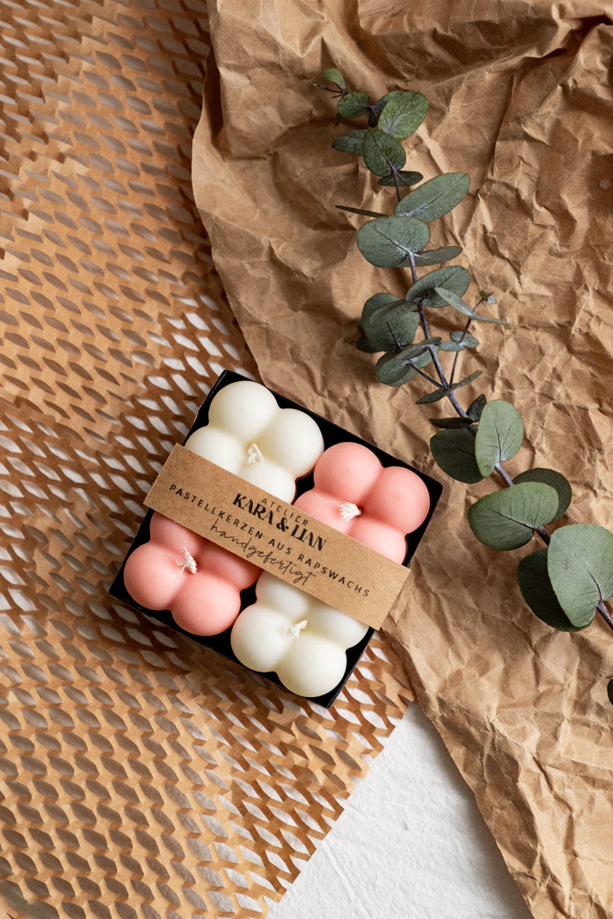 BLE minis// pastellkerzen