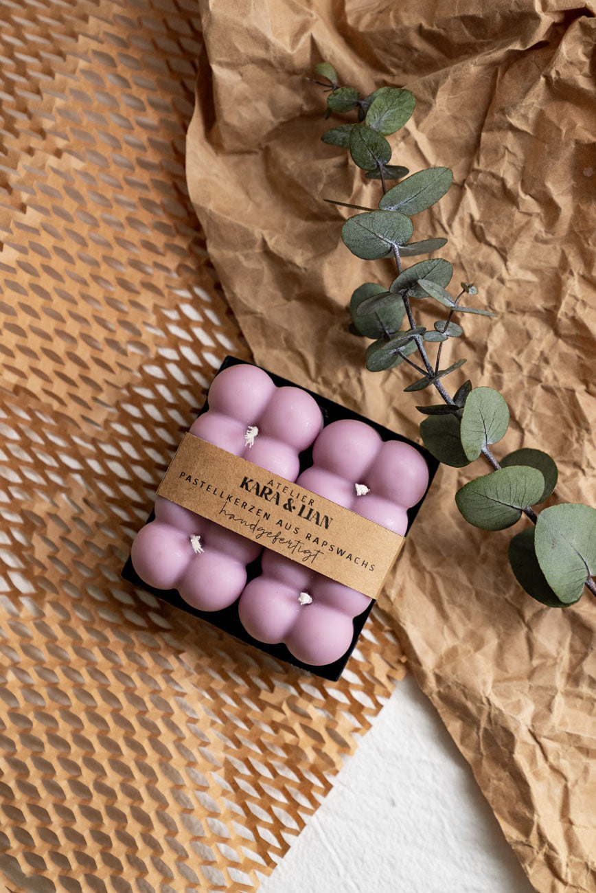 BLE minis// pastellkerzen