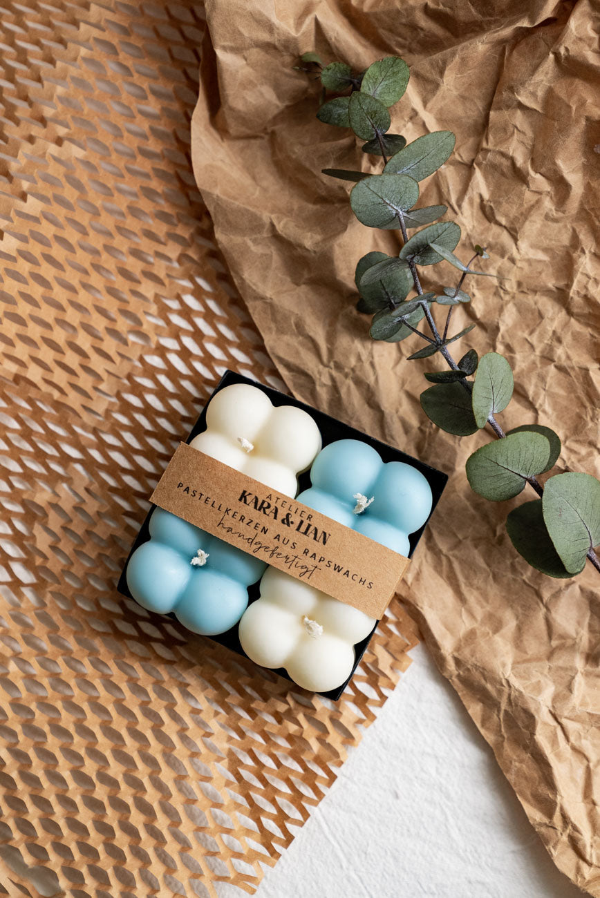 BLE minis// pastellkerzen