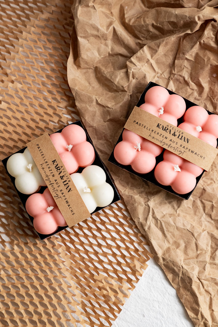 BLE minis// pastellkerzen