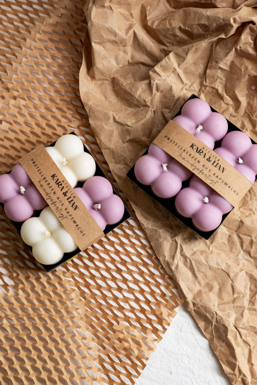 BLE minis// pastellkerzen