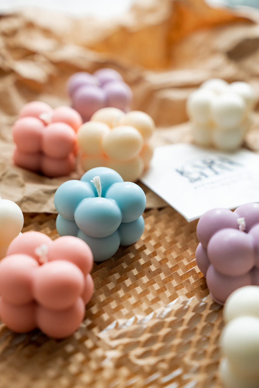 BLE minis// pastellkerzen