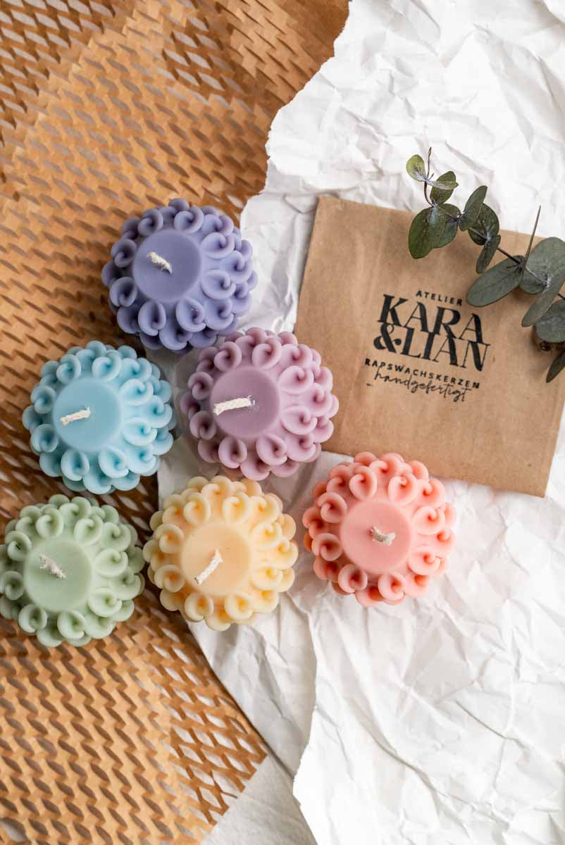 FIN mini // pastellkerze